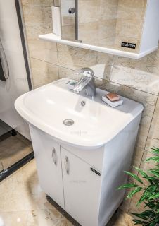 Тумба под раковину СанТа Сити 201068 50см белый